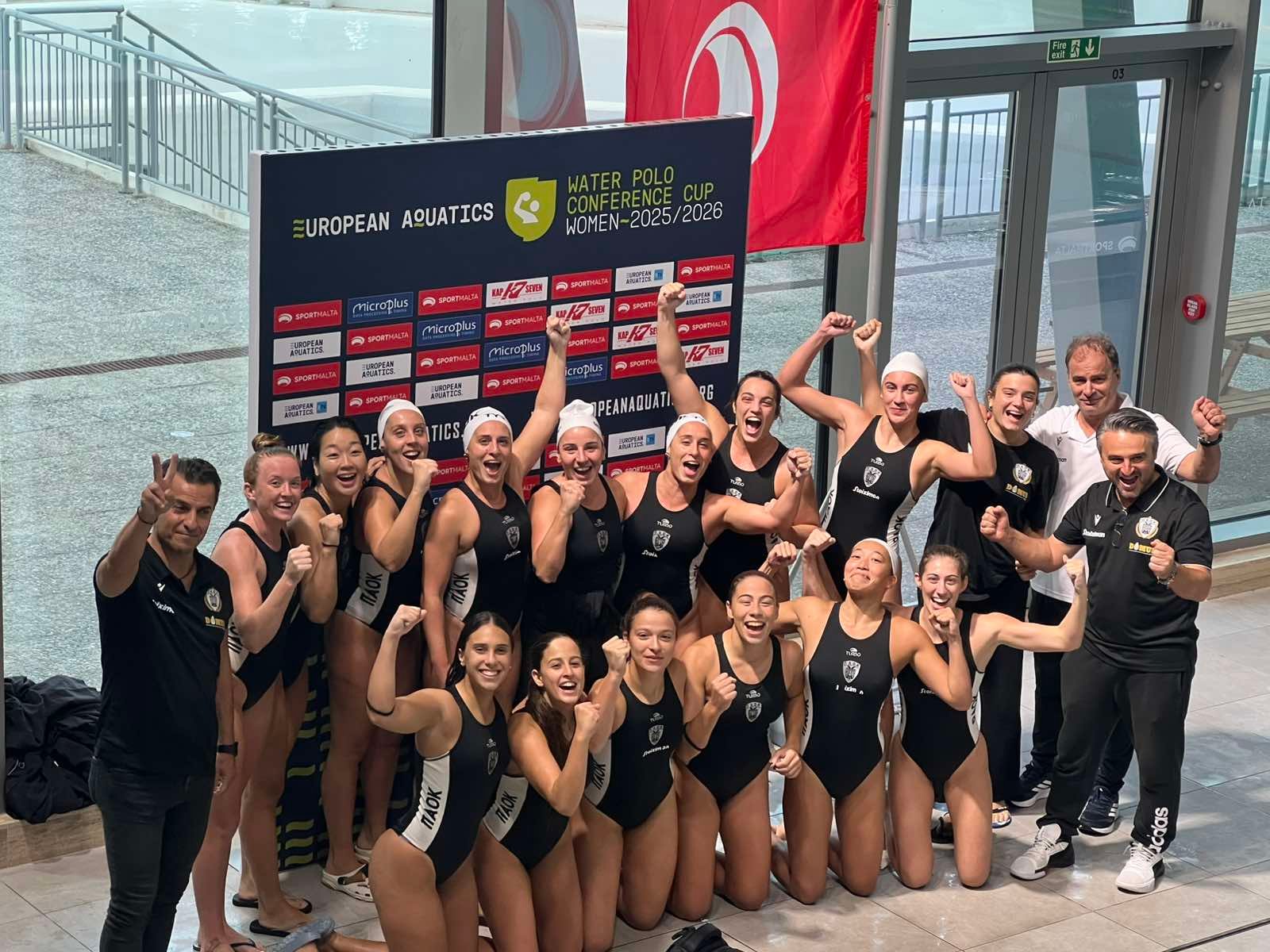 Πανάξια πρόκριση και πρωτιά στον όμιλο για τον ΠΑΟΚ Domus Ergo!