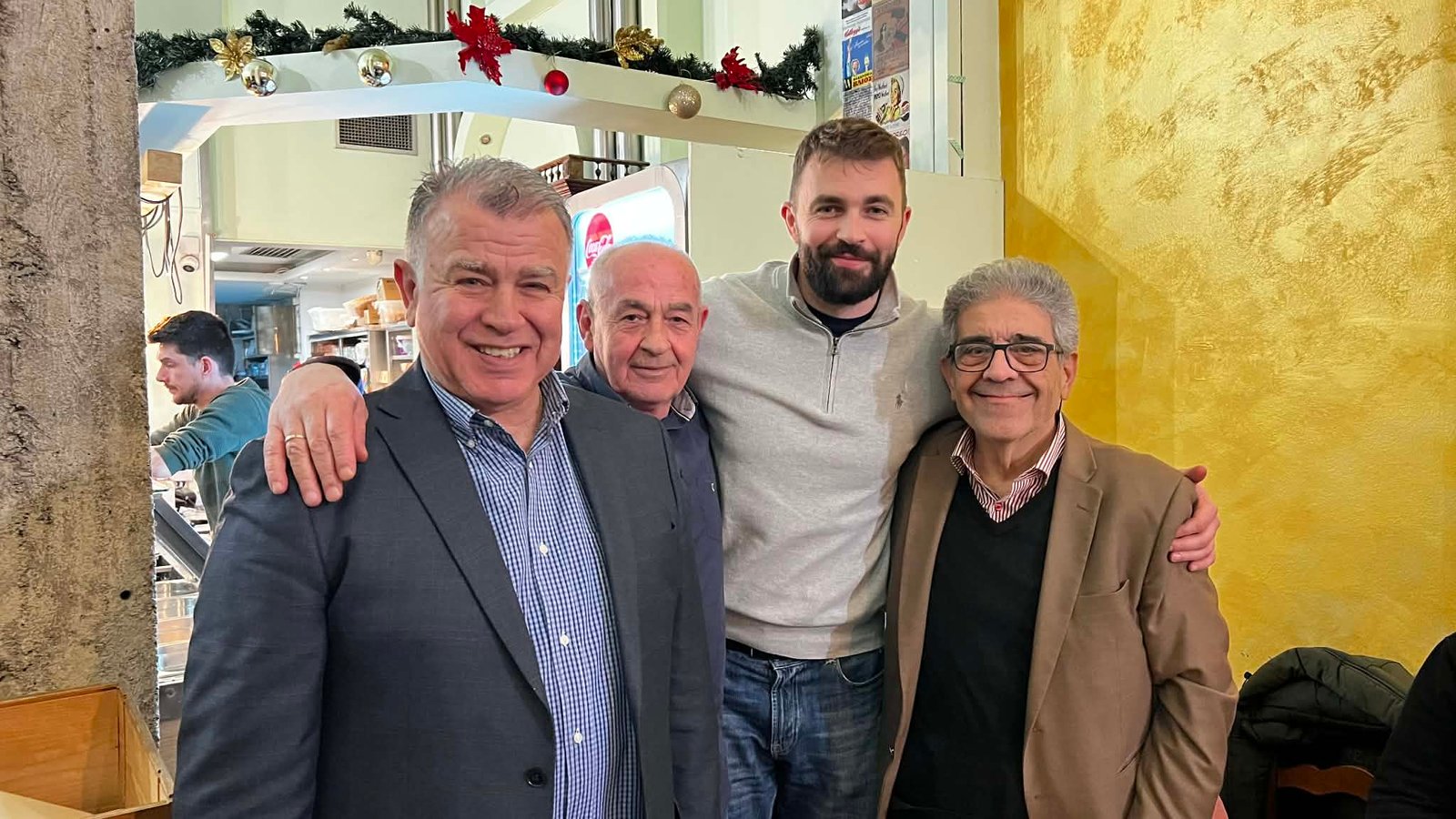 Κοπή Βασιλόπιτας για το Βόλεϊ ανδρών του ΠΑΟΚ (pics)