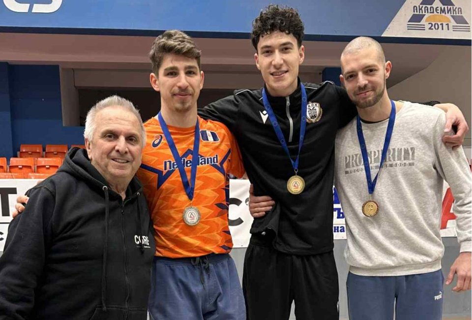 Χρυσό μετάλλιο για τον Γιώργο Παπαναστασίου στο διεθνές μίτινγκ της Βουλγαρίας!